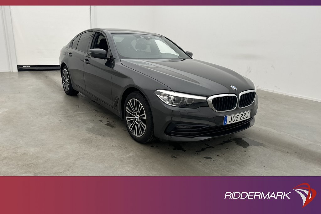 BMW 530e xDrive 252hk Sport line HiFi Rattvärme Kamera Navi