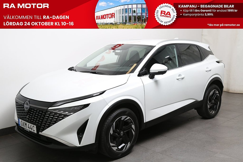 Nissan Qashqai 1,3 158hk N-Connecta Aut l Elbaklucka | HuD | Moms 2025