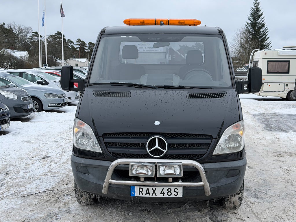 Mercedes-Benz Sprinter Biltransport 313 CDI Chassi Enkelhytt Bil bärgning
