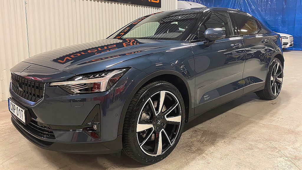 Polestar 2 har rullat 1 030 mil. 