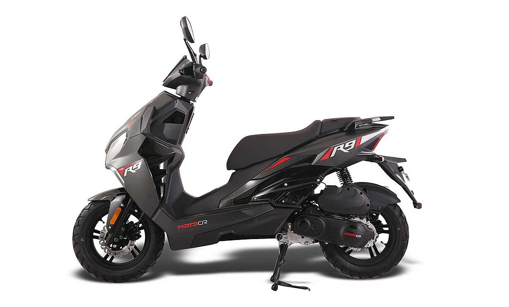 MOTO CR R9 PURE MATT GRÅ