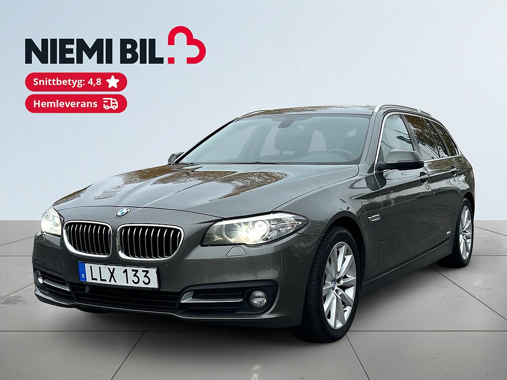 BMW 520d xDrive Touring Drag/SoV-Däck/Elstol/Rattvärm/Psens/Navi