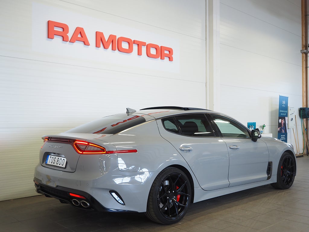 Kia Stinger GT AWD 3.3 V6 T-GDI 370hk AWD |Navi|360°|H/K|HUD| 2018