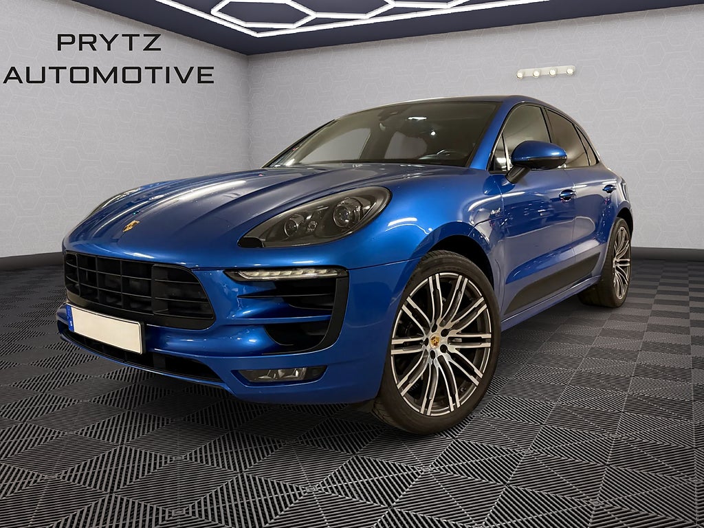 Porsche Macan S SportDesign PASM BOSE® Glastak 21" Turbo Läder Kamera