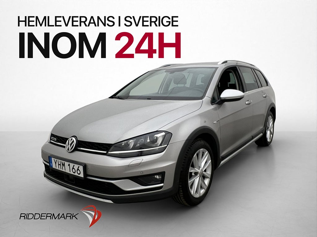 Volkswagen Golf Alltrack TDI 184hk 4M Värmare Kamera Drag