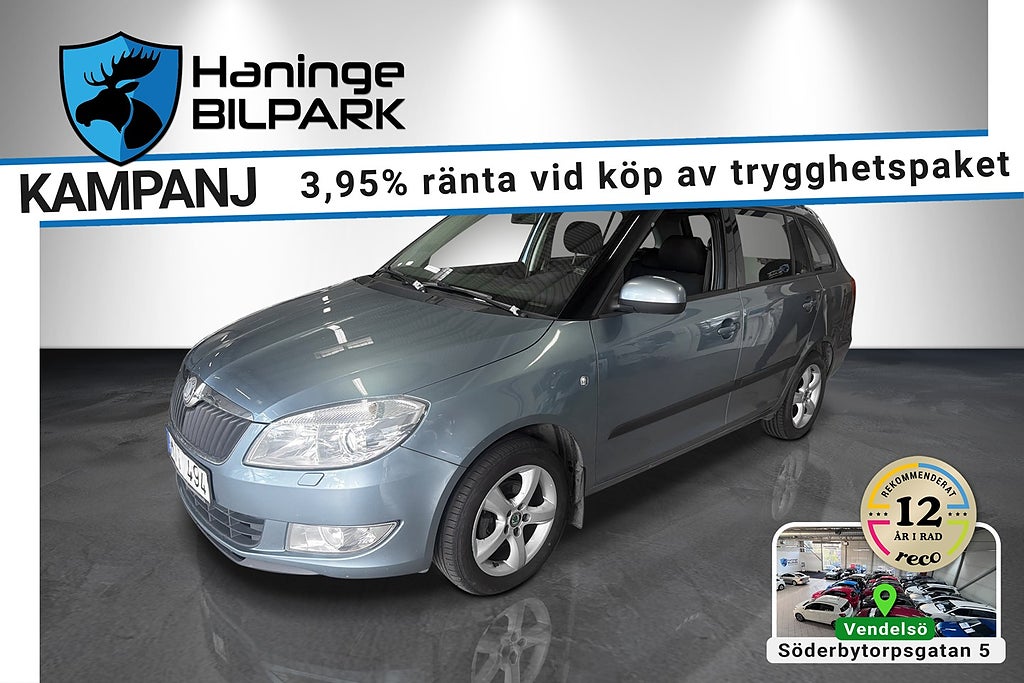 Skoda Fabia 1.2 ELEGANCE SUPERDEAL 3.95% / KAMKEDJA / PDC /DRAG