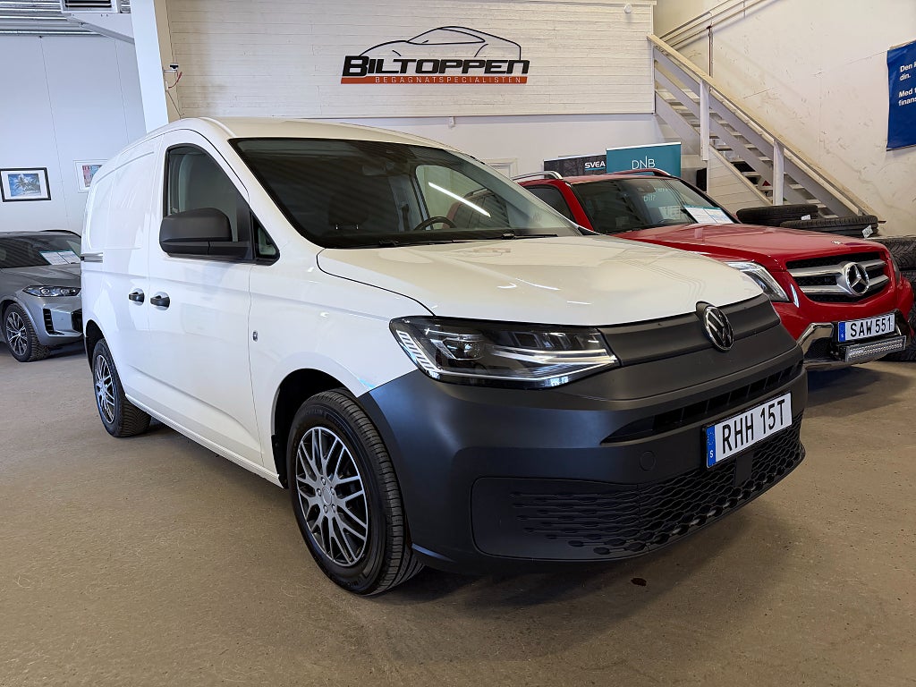 Volkswagen Caddy Cargo 2.0 TDI 75 hk D-Värm / Dragkrok / Nyserv+nybes