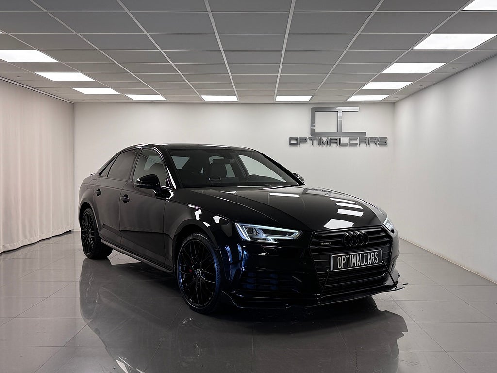 Audi A4 Sedan 3.0TDi Q V6 Q S-Tronic B&O Svensksåld Black EDT.