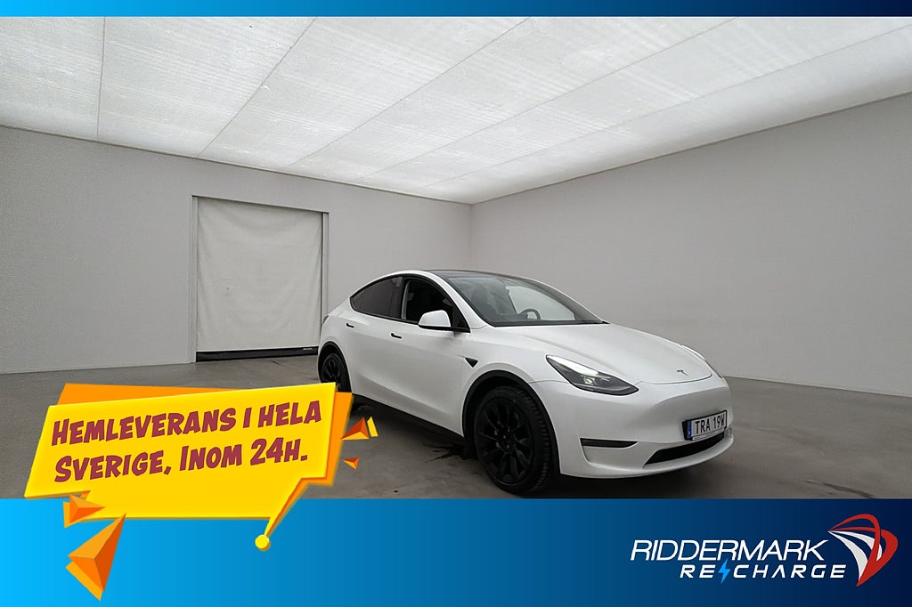 Tesla Model Y Long Range AWD Värmepump Autopilot Pano Drag