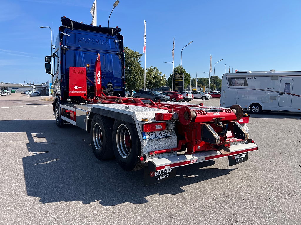 Scania R650 6x2 Lastväxlare, Euro 6