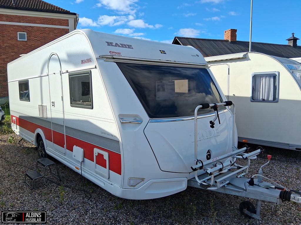 Kabe Safir 600 E2-TDL KS / Luftält / Cykelställ