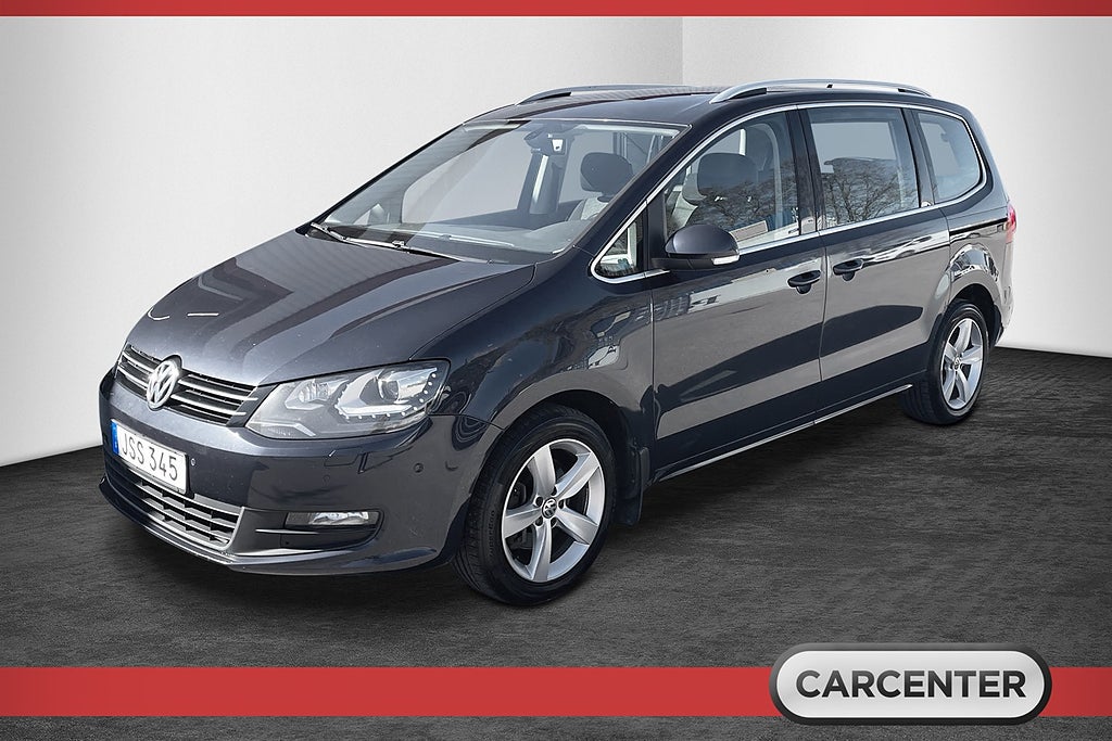 Volkswagen Sharan 7-Sits/ 2.0 TDI/4Motion/Drag/Pano/B-kamera/P-sens