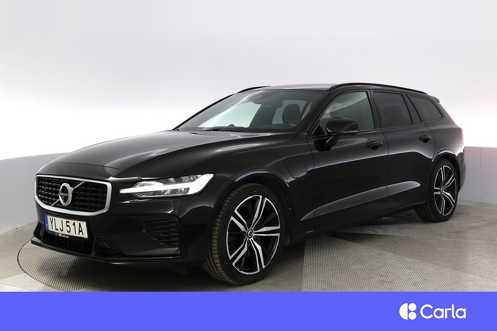 Volvo V60 T6 AWD R-Design Läder Pano B&W 360 BLIS Drag VHjul