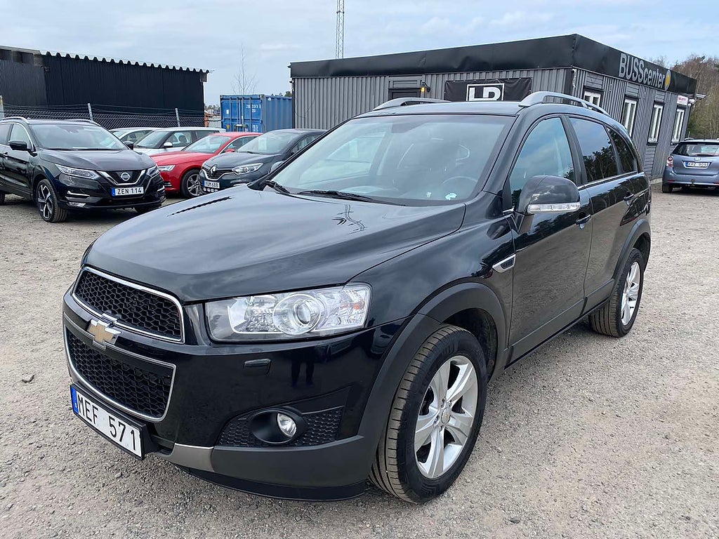 Chevrolet Captiva 2.2 VCDi AWD Hydra-Matic 7-sits 184hk NYBESIKT