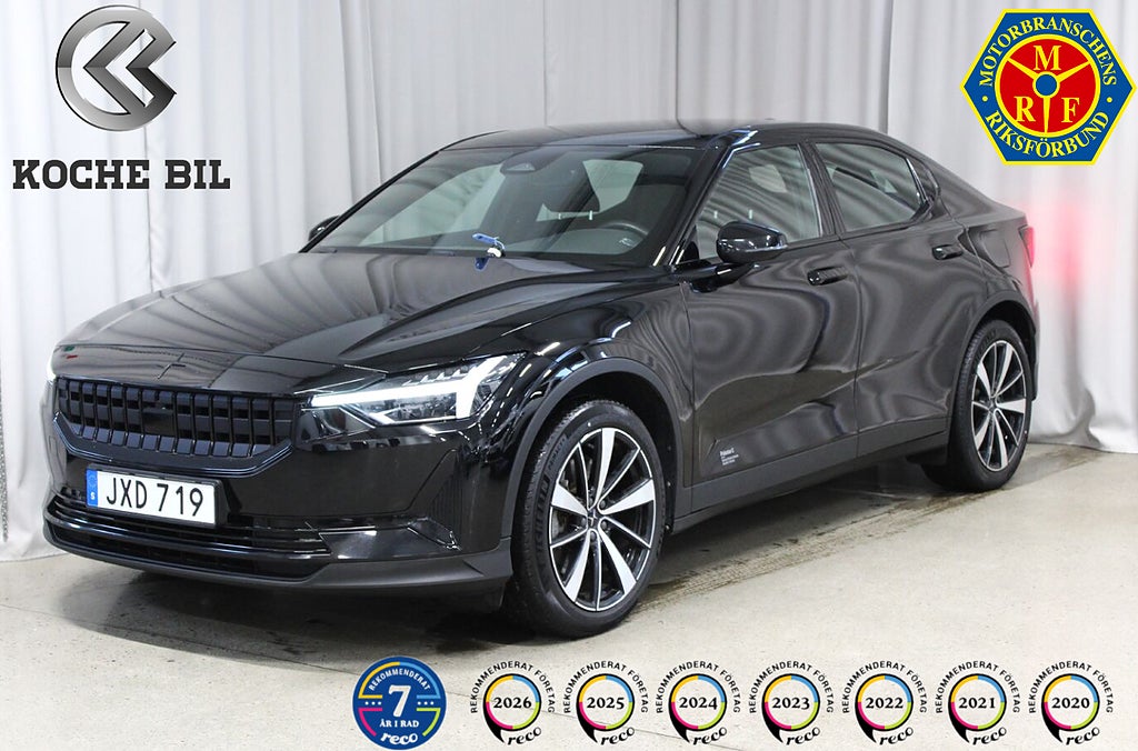 Polestar 2 Standard Range Single Motor, S&V-hjul, Batteritest