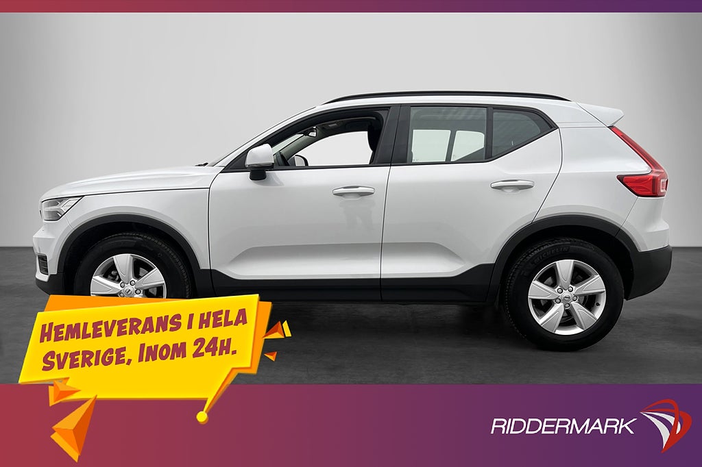 Volvo XC40 T2 129hk Kinetic Värmare VOC Dragkrok Kamera