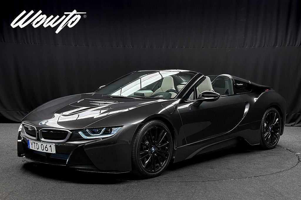 BMW i8 Roadster 374HK /HuD /Laser /Navi /Sv-Såld