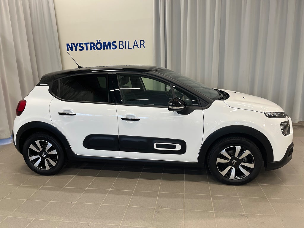 Citroën C3 FL SHINE PT 82hk PDC bak Keyless startknapp thumbnail