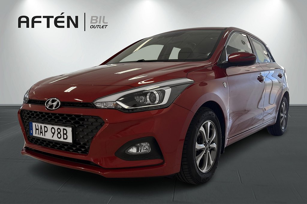 Hyundai i20 1.0T-GDI blue Trend Carplay/Backkamera/rattvärme