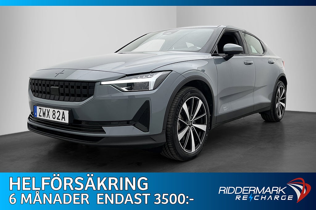 Polestar 2 Long Range Single Motor Dragkrok Kamera CarPlay
