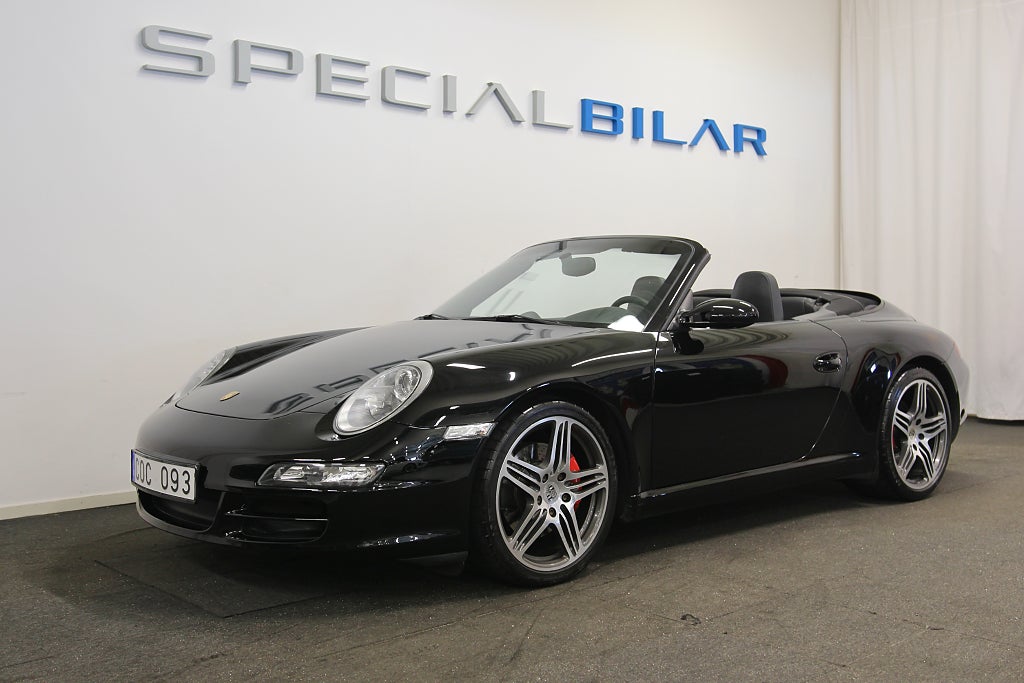 Porsche 911 997 Carrera S Cabriolet Sport Chrono Sportavgas 
