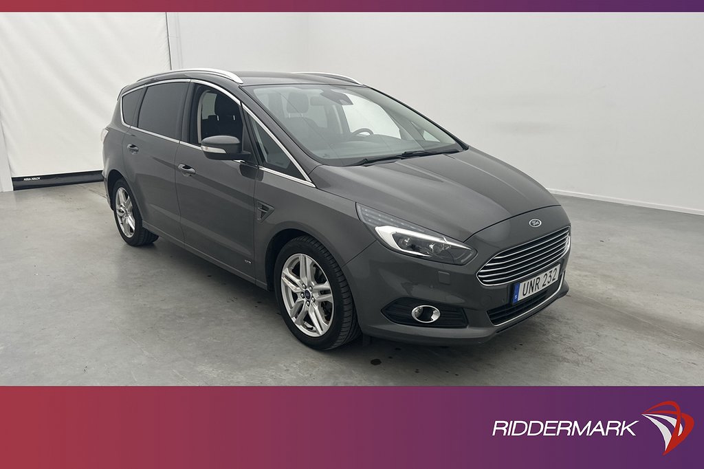 Ford S-Max TDCi AWD 180hk Business 7-Sits Kamera Navi Drag