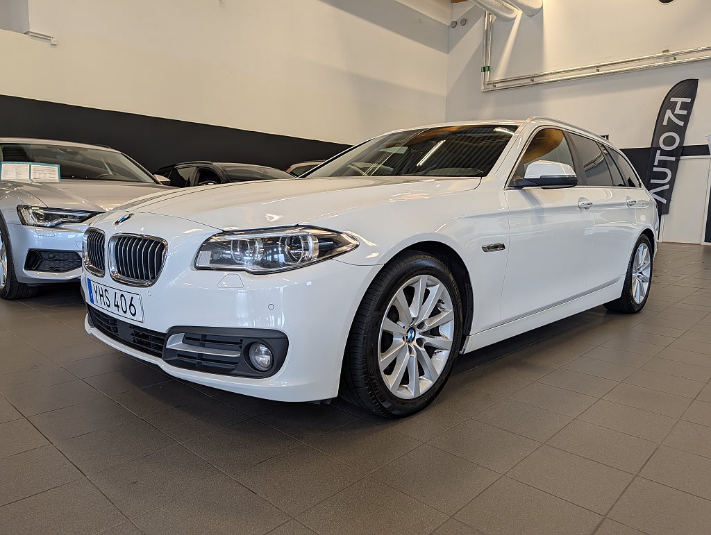 BMW 520d 190hk xDrive Touring Steptronic/Panorama/ NAV/Läder