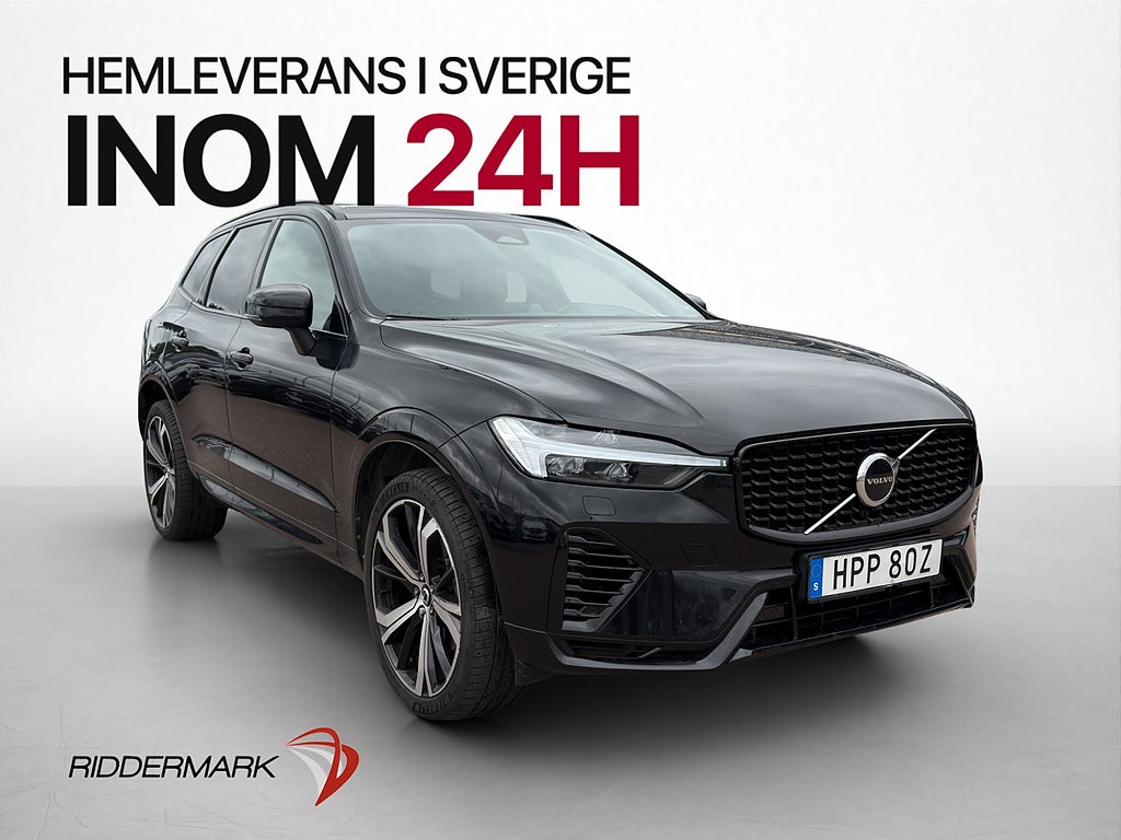 Volvo XC60 T8 AWD R-Design B&W Pano HUD Drag Massage VOC