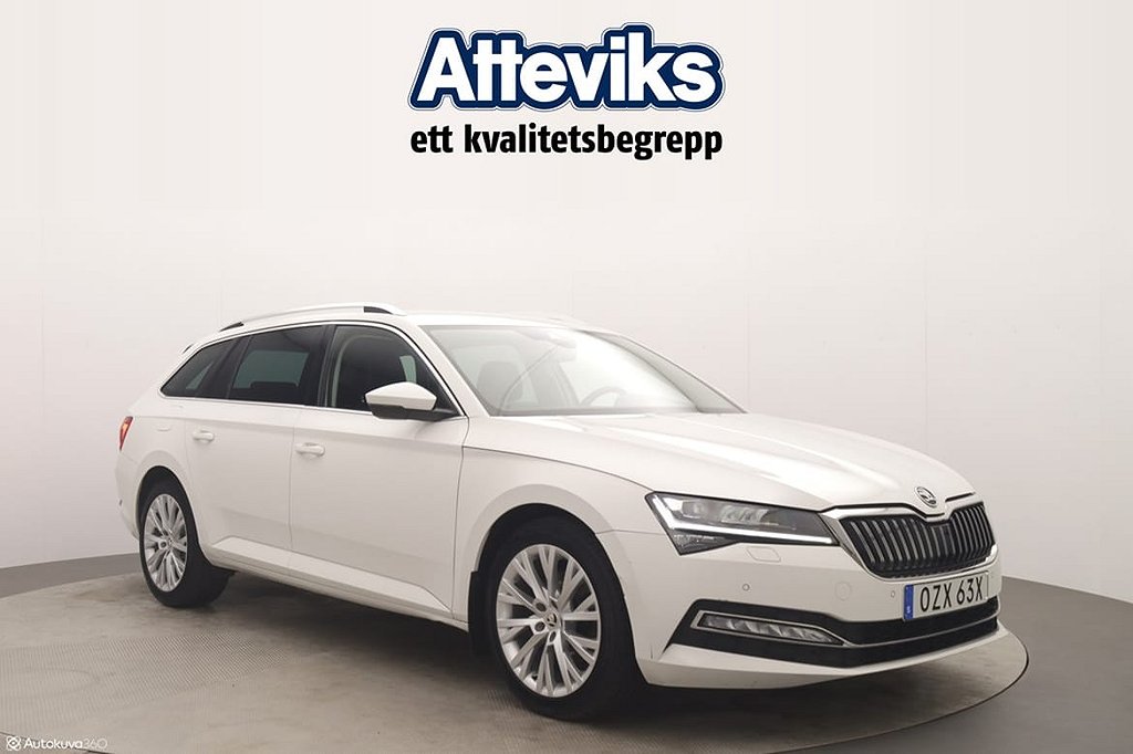 Skoda Superb Kombi TDI 200hk 4x4 DSG Drag/P-värmare/Backkamera