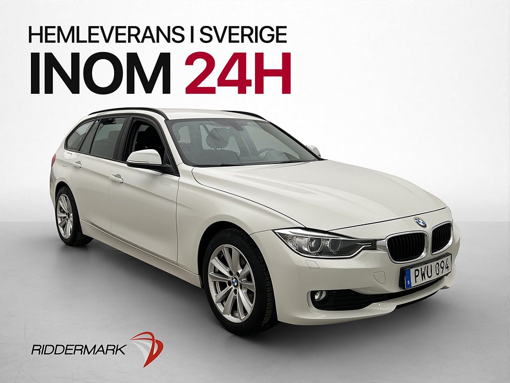 BMW 320 d Touring 184hk Rattvärme Sensorer Farthållare Drag