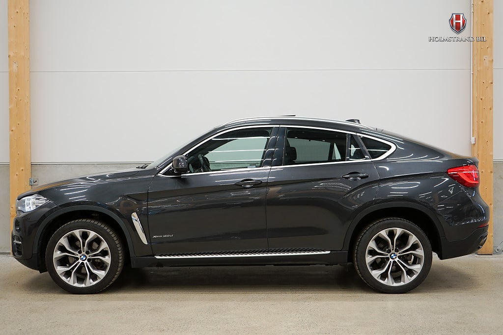 BMW X6 xDrive30d M sport ratt Drag Taklucka H/K Läder Kamera