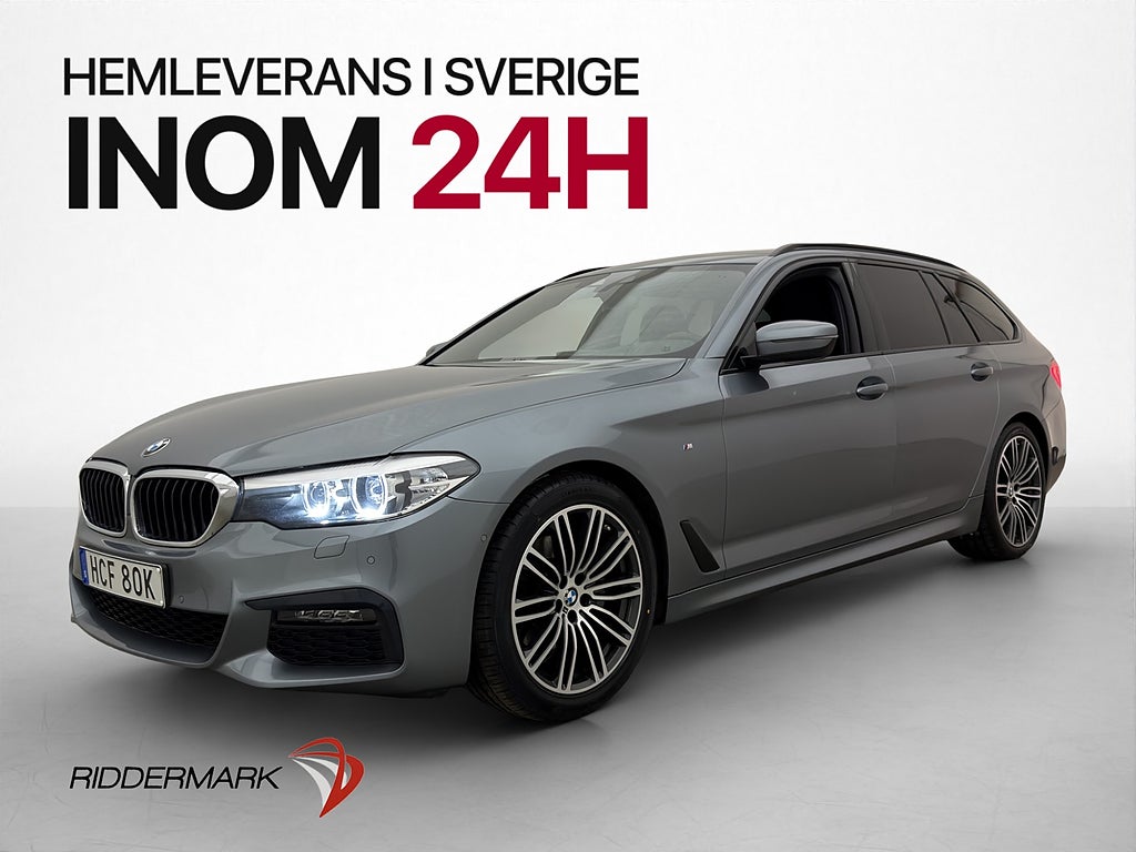 BMW 520d xDrive Touring M Sport H/K Värmare Kamera Drag Navi