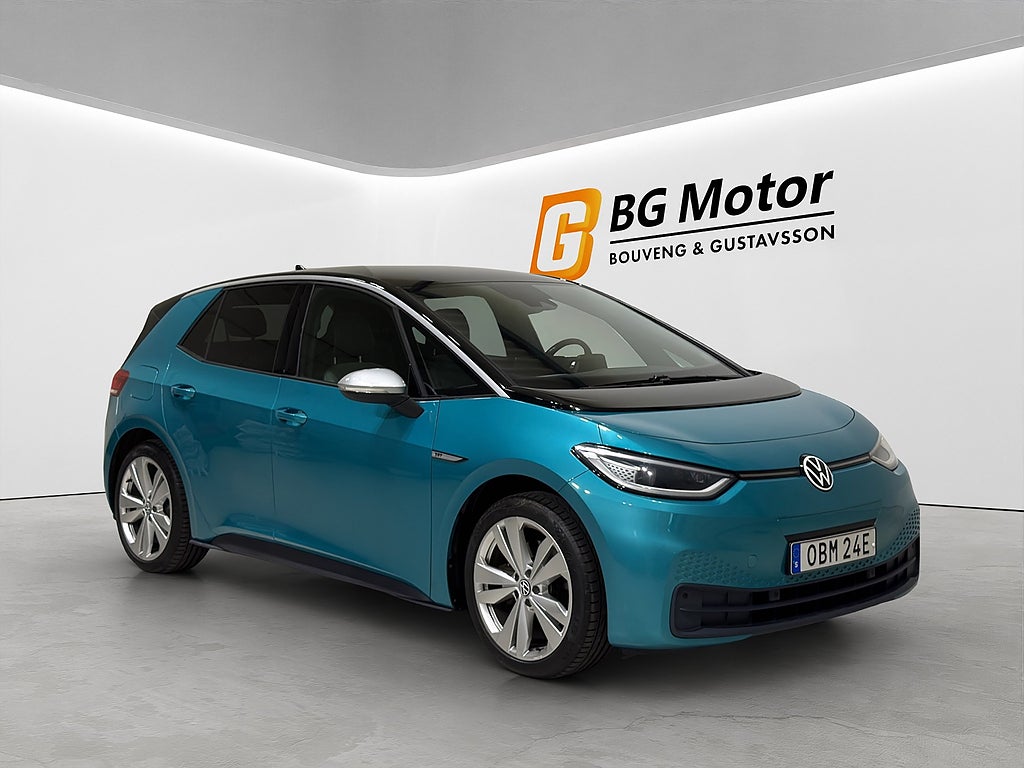 Volkswagen ID.3 Pro Performance 204hk Backkamera/Navi/Keyless