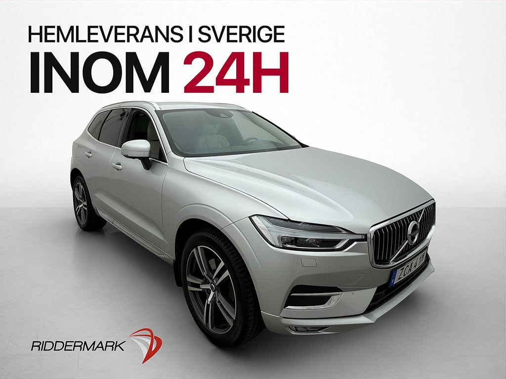 Volvo XC60 D4 190hk Inscription Värm VOC Kamera Skinn Drag