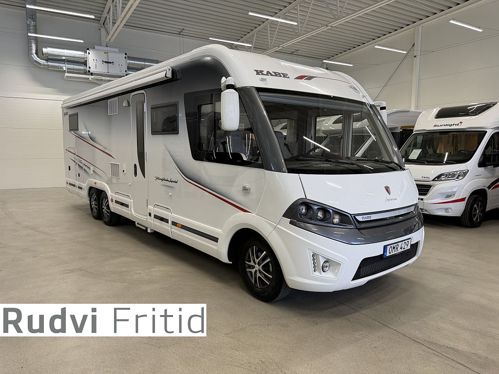 Kabe Travel Master Imperial 910 GB *Cinderella*Hydrauliska stödben*