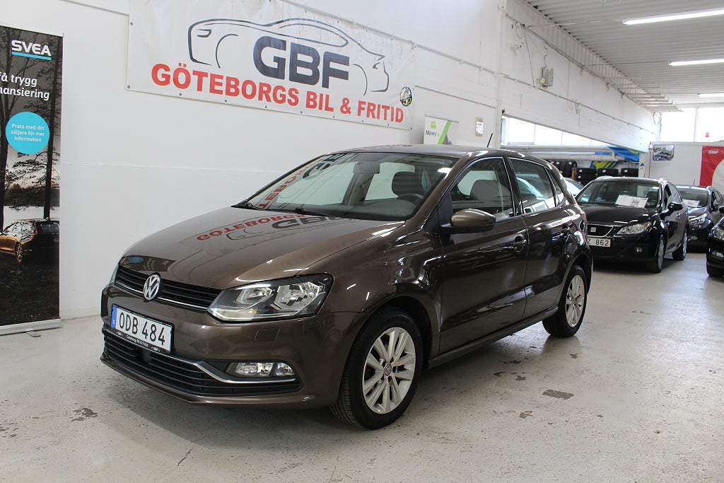 Volkswagen Polo 5-dörrar 1.2 TSI BMT *Årsskatt 360kr*