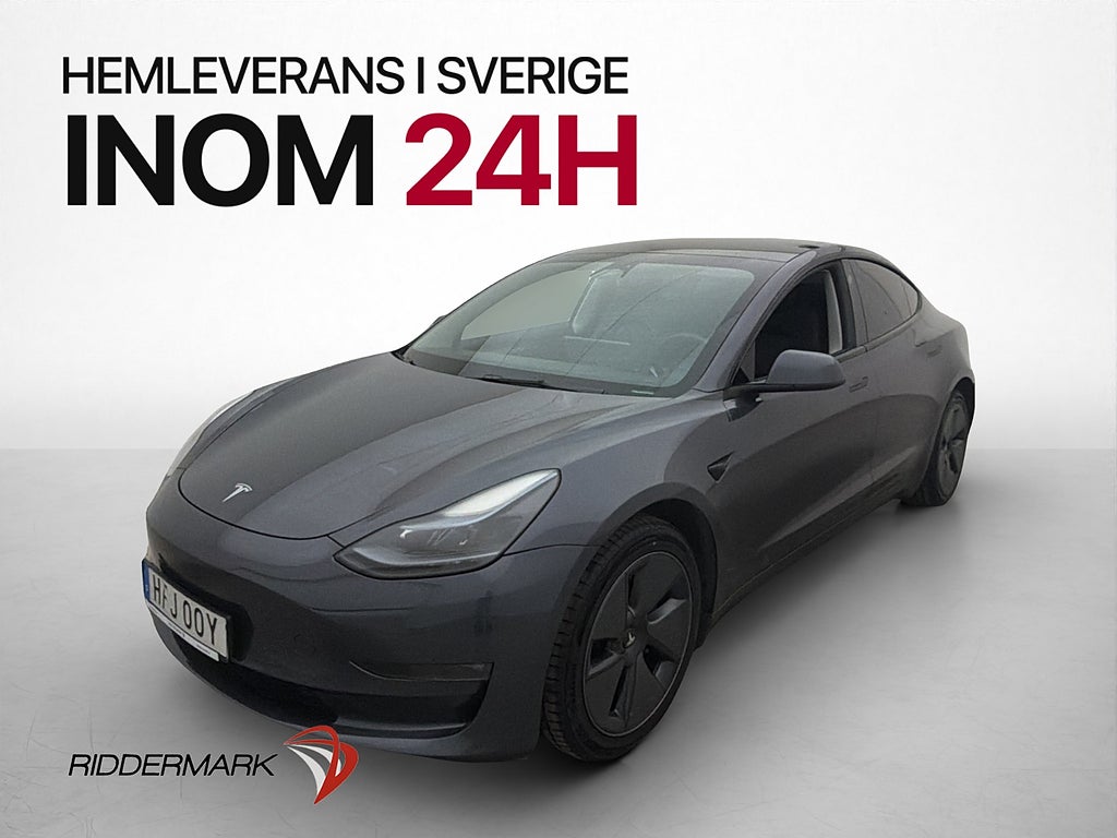 Tesla Model 3 Long Range AWD Dragkrok Autopilot Värmepump