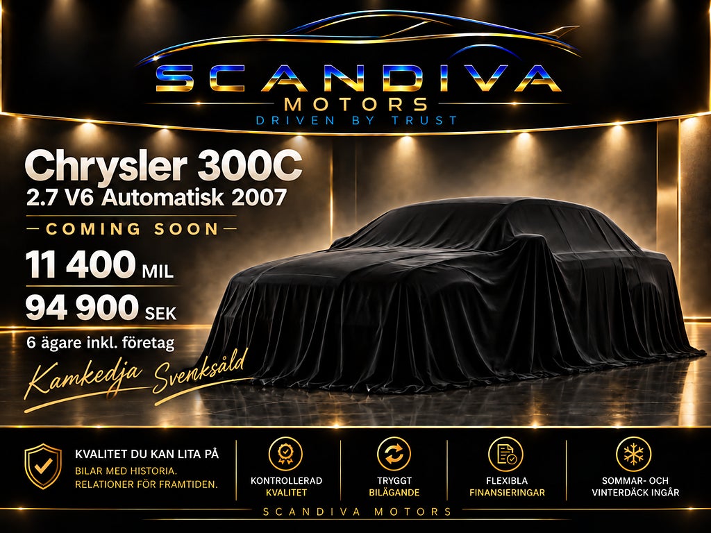 Chrysler 300C Chrysler300C 2.7V6Automat/Drag/Sommarkörd /Nyservad/BES