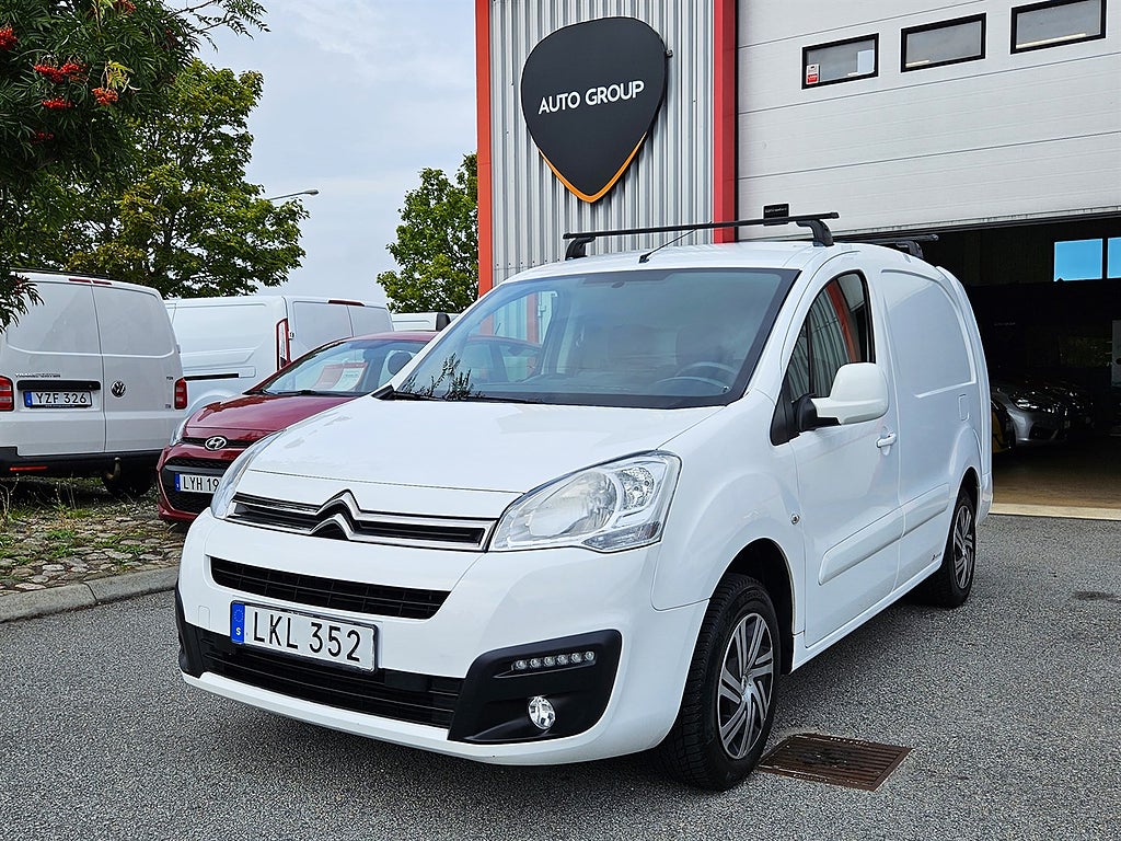Citroën Berlingo Van L2 1.6 BlueHDi 100 8v Manuell, 99hk 3 Sits Nybesikt