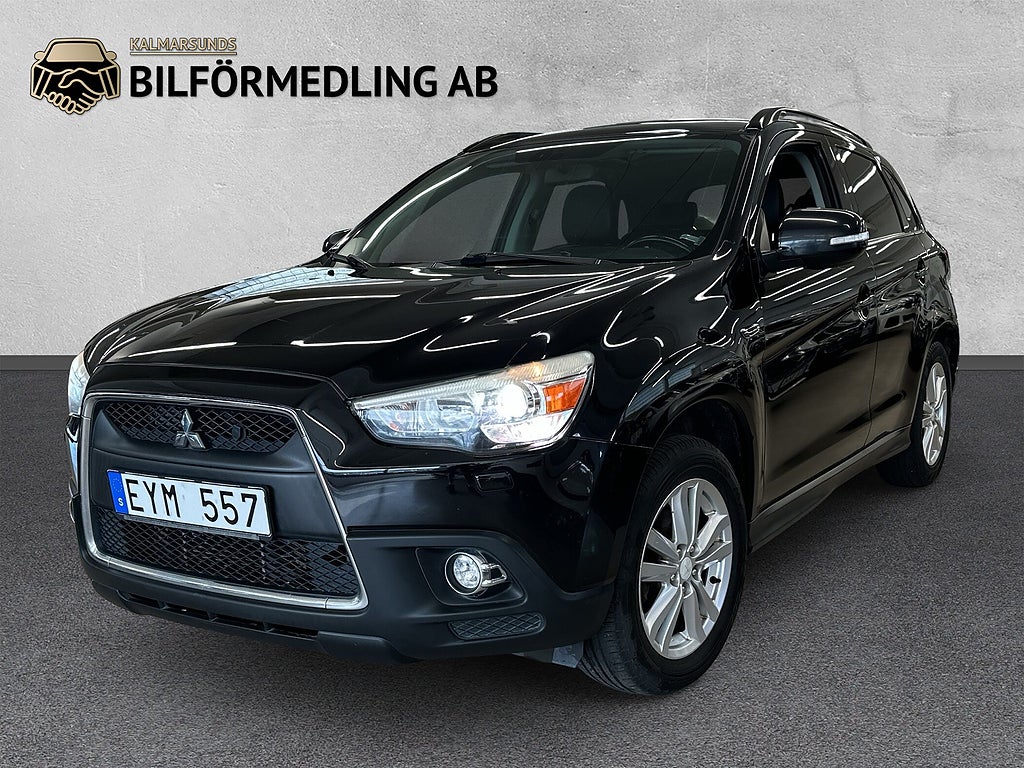 Mitsubishi ASX 1.8 Di-D+ 4WD Comfort Drag Pano Skinn PDC M-Värm Nybes