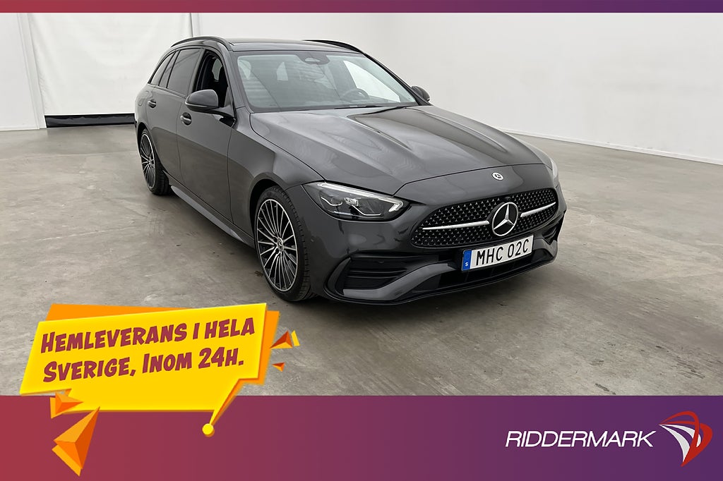 Mercedes-Benz C 200 T 204hk AMG Night Kamera Ambient Pano