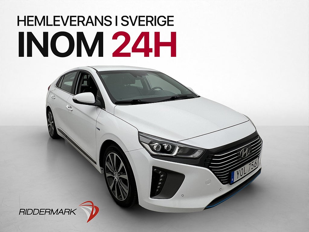 Hyundai IONIQ Plug-in 164hk PremiumPlus Kamera Skinn