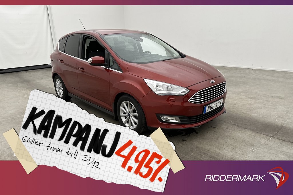 Ford C-Max 1.5 95hk Titanium Sensorer Drag 4,95% Ränta