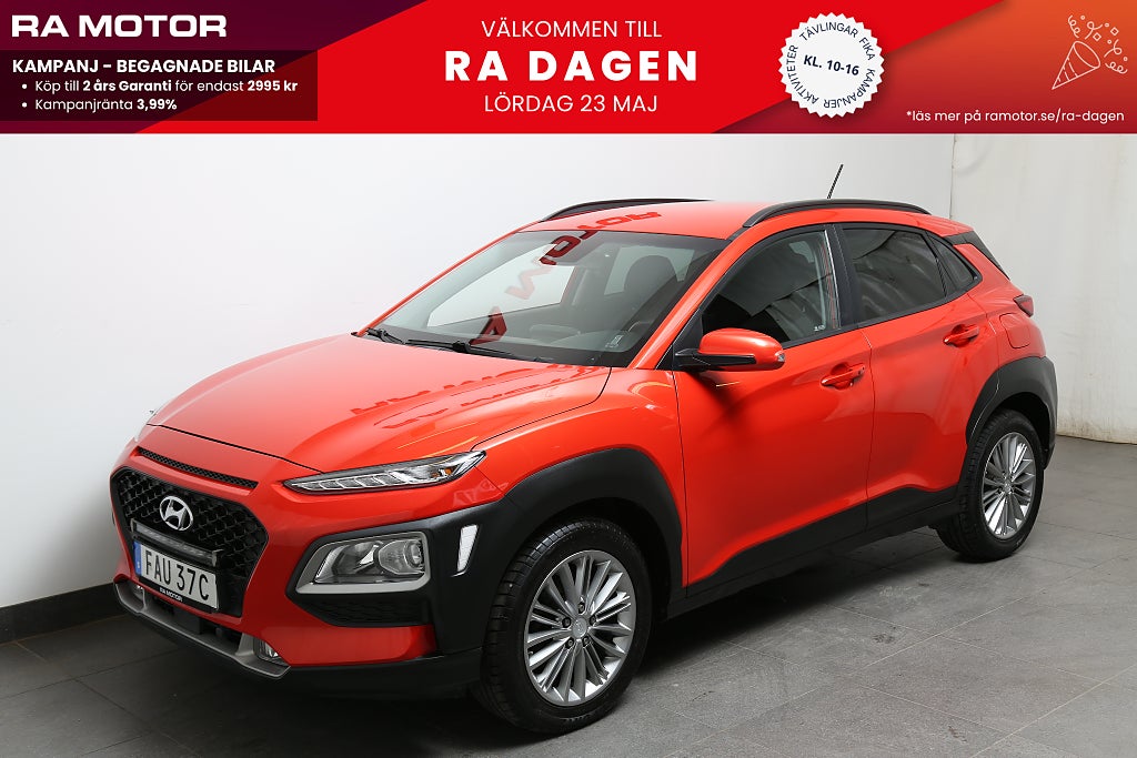 Hyundai Kona 1,6 T-GDI 177hk AWD Trend Aut Motorv Dragkrok