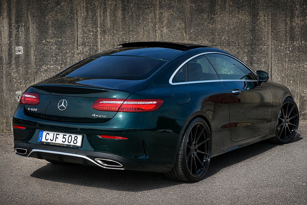 Mercedes-Benz E 400 4M Coupé AMG|Emerald Green|Burmester|Pano|Luft|