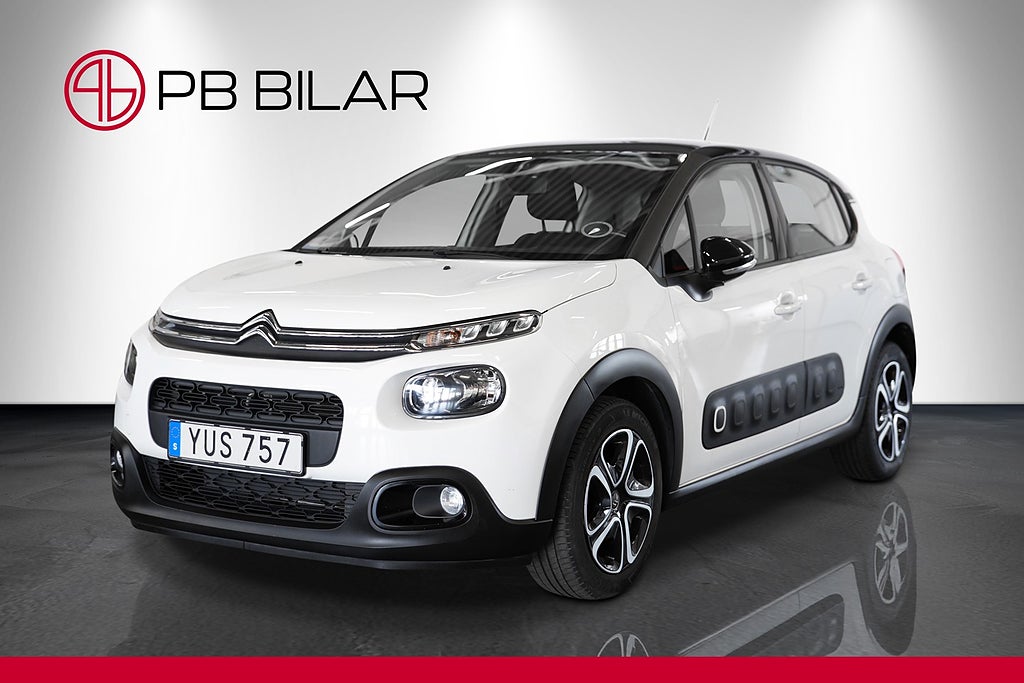 Citroën C3 1.2 VTi 82hk Feel PDC Bluetooth CarPlay 