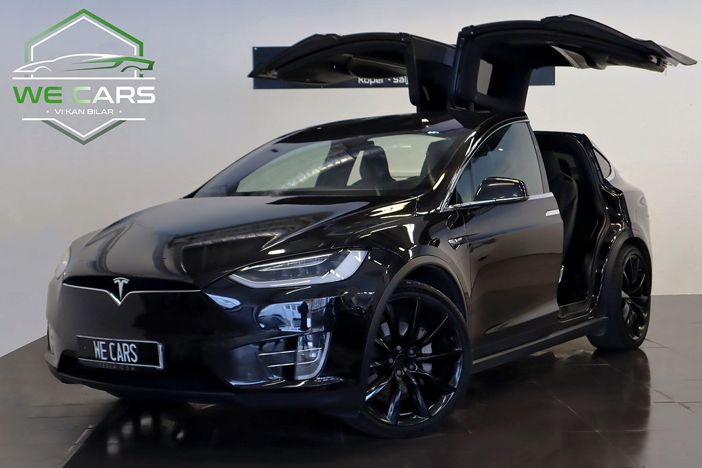 Tesla Model X 90D Fri Supercharge 6Sits Premium Connectivity