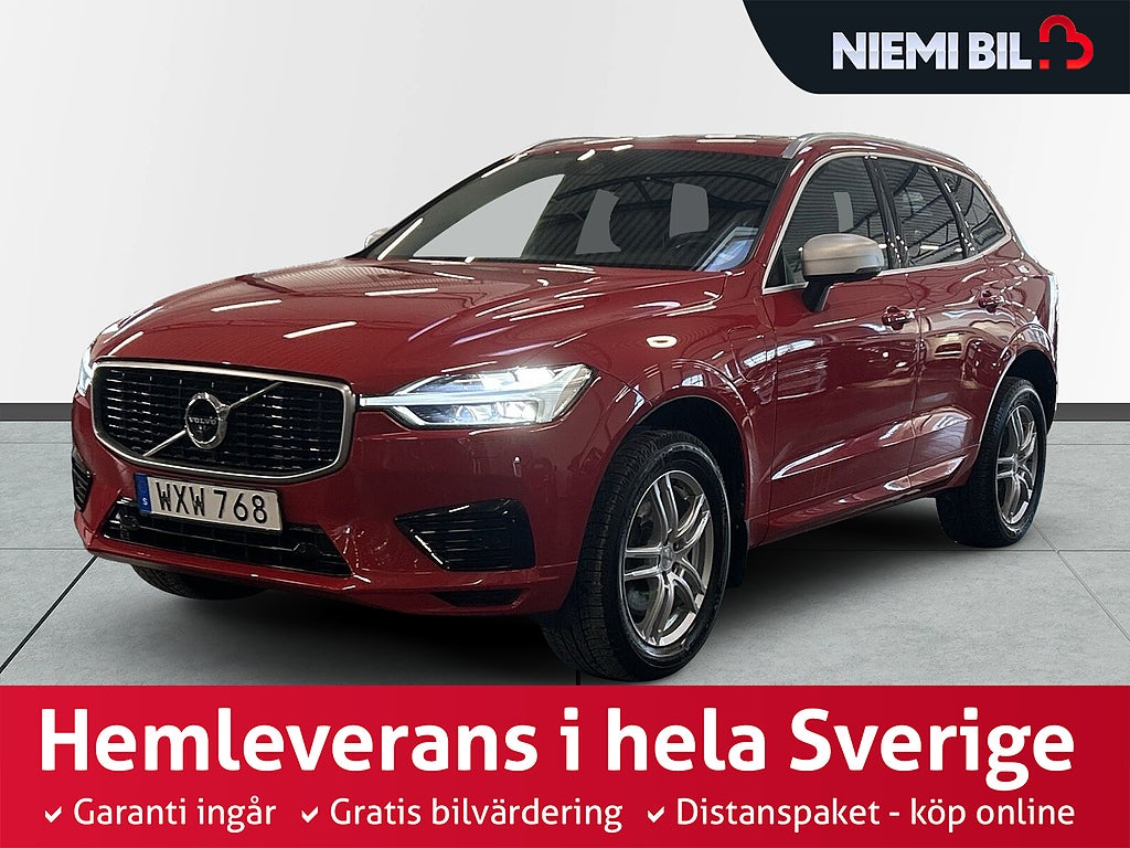 Volvo XC60 T8 TwEn AWD R-Design S&V-hjul/Drag/360kam/Pano/Skinn