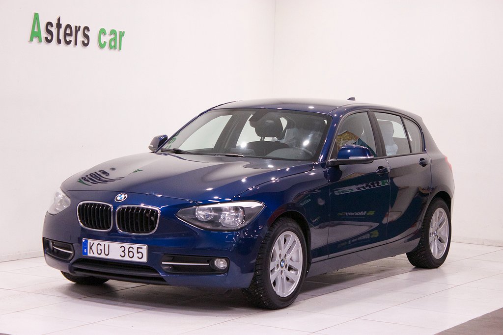 BMW 118 d 5-dörrars Sport line Drag 143hk