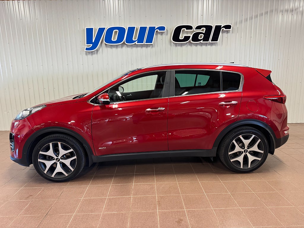 Kia Sportage 2.0 CRDi AWD GT-Line Euro 6|Drag|Värmare|Panorama|Xenon